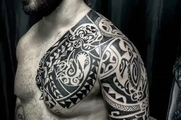 Little Known Facts About Mauri Tribal half sleeve tattoo on shoulder.